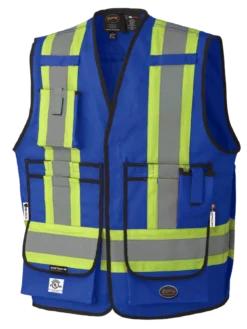 Flame Resistant Work Wear Pioneer FR-TECH® 88/12 FR/ARC Rated Surveyor's Safety Vest 7 Oz | Sizes S - 4XL 14 Flame Resistant Work Wear Pioneer FR-TECH® 88/12 FR/ARC Rated Surveyor's Safety Vest 7 Oz | Sizes S - 4XL