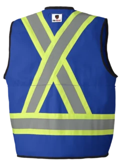 Flame Resistant Work Wear Pioneer FR-TECH® 88/12 FR/ARC Rated Surveyor's Safety Vest 7 Oz | Sizes S - 4XL 15 Flame Resistant Work Wear Pioneer FR-TECH® 88/12 FR/ARC Rated Surveyor's Safety Vest 7 Oz | Sizes S - 4XL