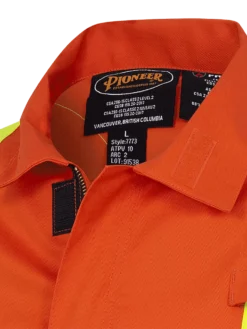 Pioneer FR-TECH Flame Resistant Unlined Safety Jacket | Sizes S - 5 XL Flame Resistant Work Wear