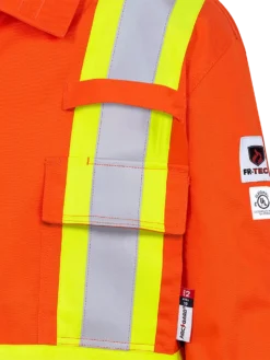 Pioneer FR-TECH Flame Resistant Unlined Safety Jacket | Sizes S - 5 XL Flame Resistant Work Wear