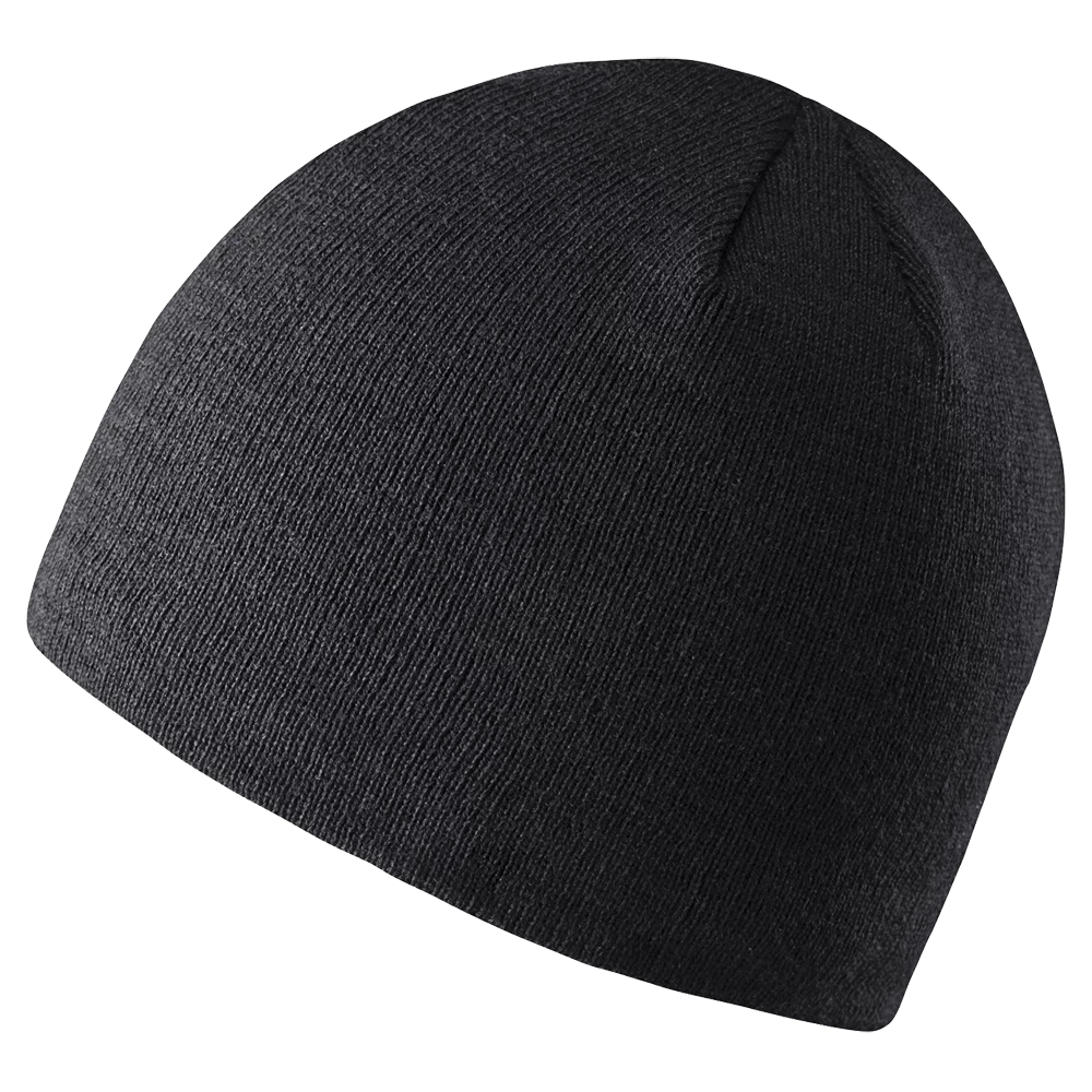 Pioneer Beanie - 100% Acrylic Knit | Black 3 Pioneer Beanie - 100% Acrylic Knit | Black