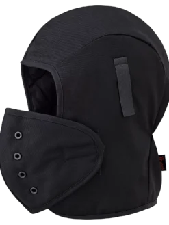 Pioneer Flame Resistant Quilted Hard Hat Liner - Detachable Mouthpiece Work Hats