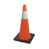 Pioneer 36" Hi-Vis Premium PVC Flexible Safety Cones Safety Supplies