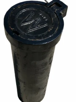 WD Industrial Waterworks Products Cast Iron Country Style Valve Box Upper - 24" Length