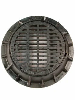 WD Industrial Standard Cast Manhole Frames & Covers - City Of Winnipeg Style Waterworks Products