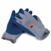 Unex Acrylic Lined Blue Latex Palm Knit Winter Work Gloves