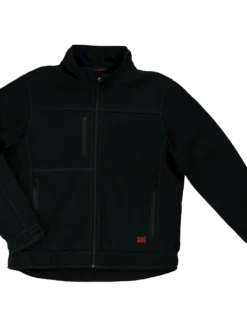 Work Wear Tough Duck WJ09 Bonded Duck Soft Shell Jacket | Black | S - 5XL
