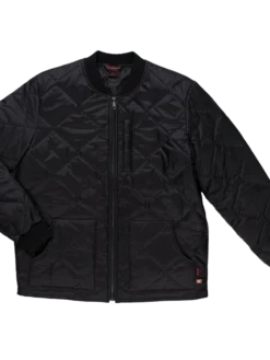 Tough Duck WJ16 Deluxe Primaloft Quilted Jacket | Black | S-3XL Work Wear