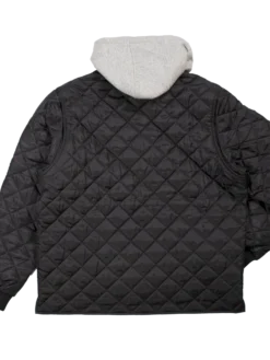 Work Wear Tough Duck WJ26 Hooded Freezer Jacket | Black | S-3XL