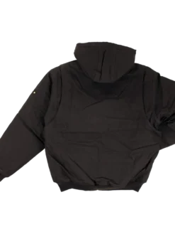 Tough Duck WJ30 Premium Hooded Bomber Jacket With Rib Knit Cuffs | S-5XL Work Wear