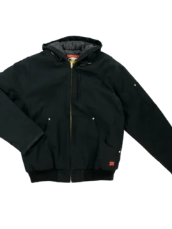Tough Duck WJ35 Premium Hooded Bomber Jacket With Storm Cuffs | S-3XL