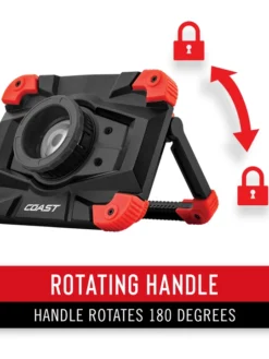 Coast Products Coast® WLR1 Rechargeable Focusing Work Light - 1150 Lumens - 77M Beam