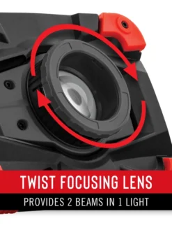 Coast Products Coast® WLR1 Rechargeable Focusing Work Light - 1150 Lumens - 77M Beam