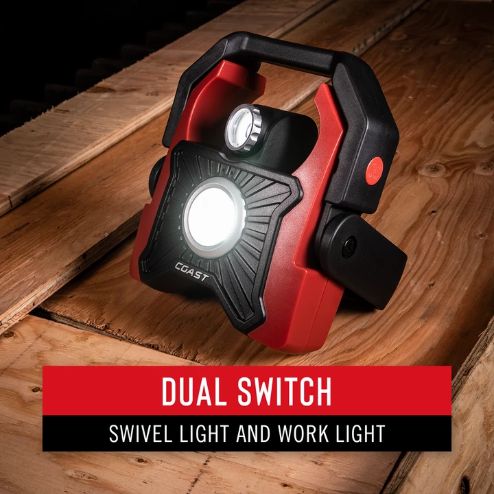 Coast Products Lighting Coast® WLR2 Rechargeable Focusing Work Light - 2000 Lumens - 280M Beam 10 Coast Products Lighting Coast® WLR2 Rechargeable Focusing Work Light - 2000 Lumens - 280M Beam