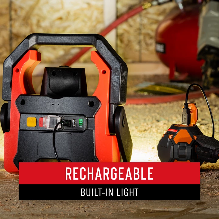 Coast Products Lighting Coast® WLR2 Rechargeable Focusing Work Light - 2000 Lumens - 280M Beam 5 Coast Products Lighting Coast® WLR2 Rechargeable Focusing Work Light - 2000 Lumens - 280M Beam