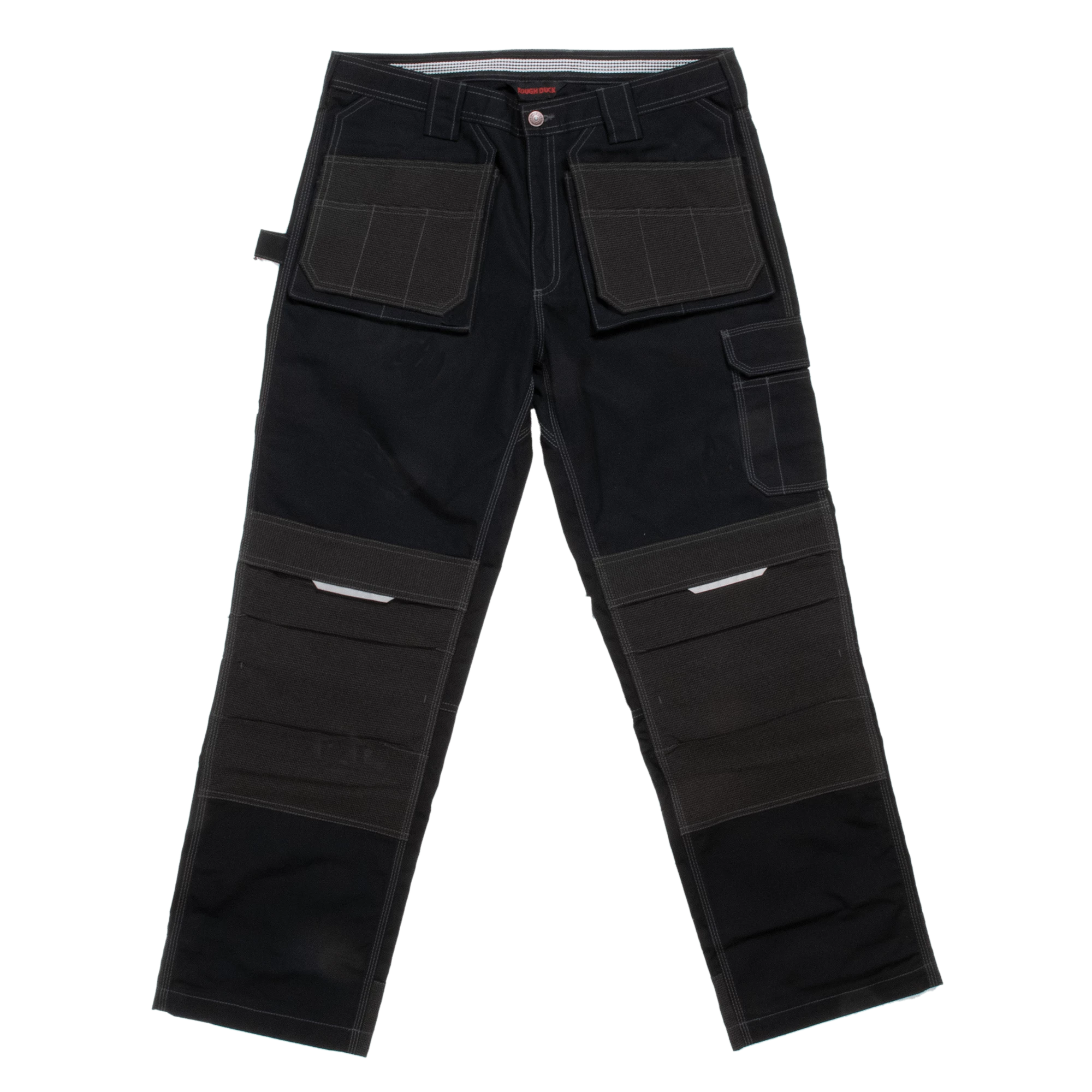 Tough Duck WP07 Flex Ripstop Contractor Pant | Black | Sizes 30 - 44 3 Tough Duck WP07 Flex Ripstop Contractor Pant | Black | Sizes 30 - 44