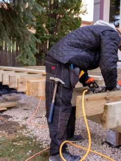 Tough Duck WP07 Flex Ripstop Contractor Pant | Black | Sizes 30 - 44 7 Tough Duck WP07 Flex Ripstop Contractor Pant | Black | Sizes 30 - 44