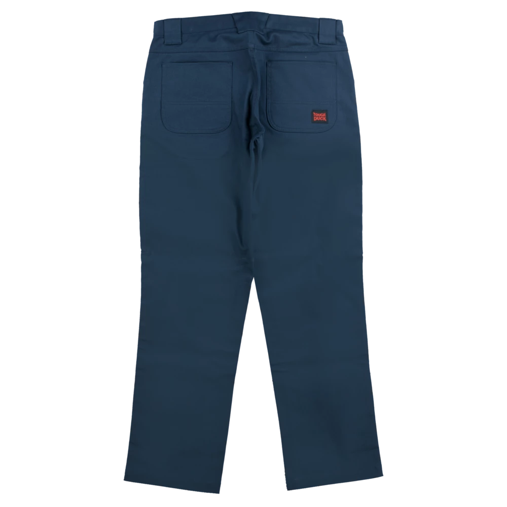 Work Wear Tough Duck WP09 Expandable Waist Flat Front Flex Twill Pant 6 Work Wear Tough Duck WP09 Expandable Waist Flat Front Flex Twill Pant