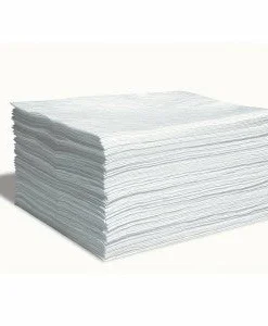 SpillTech Oil Only Contractor Grade Sorbent Pads, Pack Of 100