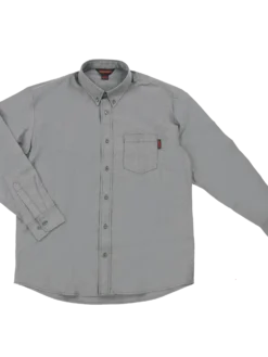 Work Wear Tough Duck WS13 Long Sleeve Oxford Uniform Shirt