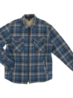 Tough Duck WS15 Zip Front Sherpa Bonded Flannel Jac-Shirt | S-3XL 8 Tough Duck WS15 Zip Front Sherpa Bonded Flannel Jac-Shirt | S-3XL