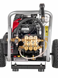 Simpson Water Shotgun Cold Water Belt Drive Honda V-Twin GX630 (688cc) Gas Engine Pressure Washer - 5000 PSI - 5.0 GPM Triplex Pump