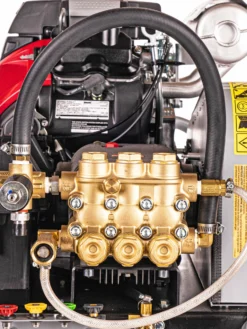 Simpson Water Shotgun Cold Water Belt Drive Honda V-Twin GX630 (688cc) Gas Engine Pressure Washer - 5000 PSI - 5.0 GPM Triplex Pump