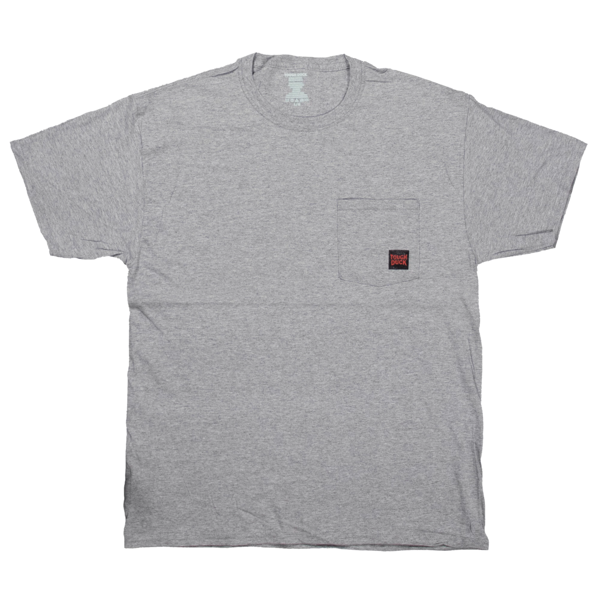 Work Wear Tough Duck WT05 S/S Logo Pocket T-Shirt | Sizes Small - 2XL 3 Work Wear Tough Duck WT05 S/S Logo Pocket T-Shirt | Sizes Small - 2XL