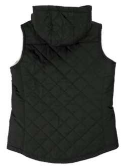 Tough Duck WV02 Women's Quilted Sherpa Lined Vest | Black | S - 2XL Work Wear
