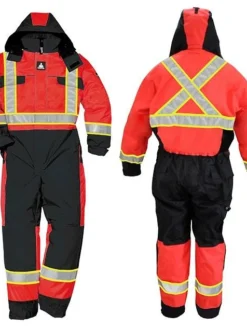 Hi-Vis Work Wear Wenaas Hi-Vis Quilted Coverall | S-4XL