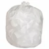 Anchor White Kitchen Garbage Bags | 22" X 24" - Box Of 500 Cleaning Tools