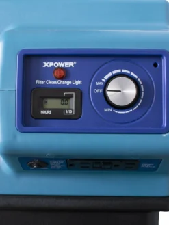 Xpower Canada Facility Equipment XPOWER Professional 3-Stage HEPA Air Scrubber - 750 CFM - 2/3 HP - 4.5A - Variable Speed
