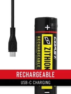 Coast Products Coast® XPR9 Rechargeable Dual-Power LED Flashlight - 1000 Lumens - 225M Beam