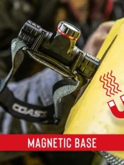 Coast Products Coast® XPH30R Rechargeable Dual Power LED Headlamp - 1000 Lumens - 3 Light Levels - 165M Beam Lighting