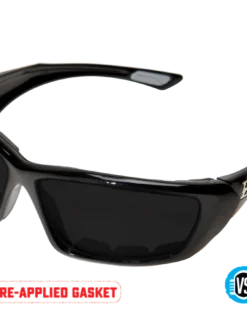 Edge Eyewear Edge Robson Gasketed Vapor Shield Polarized Safety Glasses - Smoke Lens (Pack Of 6)