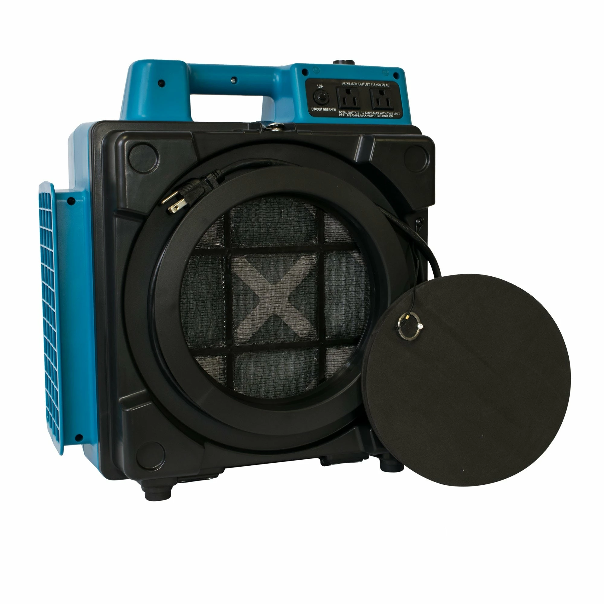 Xpower Canada Facility Equipment XPOWER Professional 3-Stage HEPA Mini Air Scrubber - 550 CFM - 1/2 HP - 2.8A - 5-Speed 3 Xpower Canada Facility Equipment XPOWER Professional 3-Stage HEPA Mini Air Scrubber - 550 CFM - 1/2 HP - 2.8A - 5-Speed