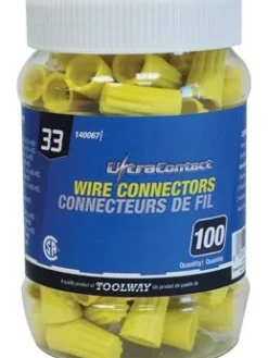 LightWay Electrical Twist-On Wire Connectors - Bulk Packaged - Various Sizes Electrical Supplies