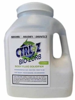 Cleanflow Bio-Zorb Bodily Fluid Absorbent And Solidifier - 4L Jug