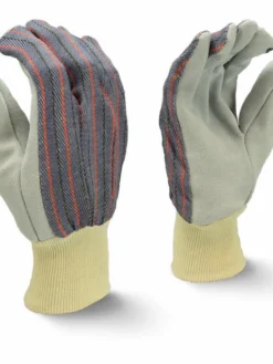 Work Gloves Radians Split Cowhide Leather Work Glove W/ Knit Wrist - Pack Of 12 Pairs