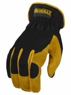 DeWalt Workwear Work Gloves DeWalt Performance Leather Hybrid Work Glove - Pack Of 12 Pairs