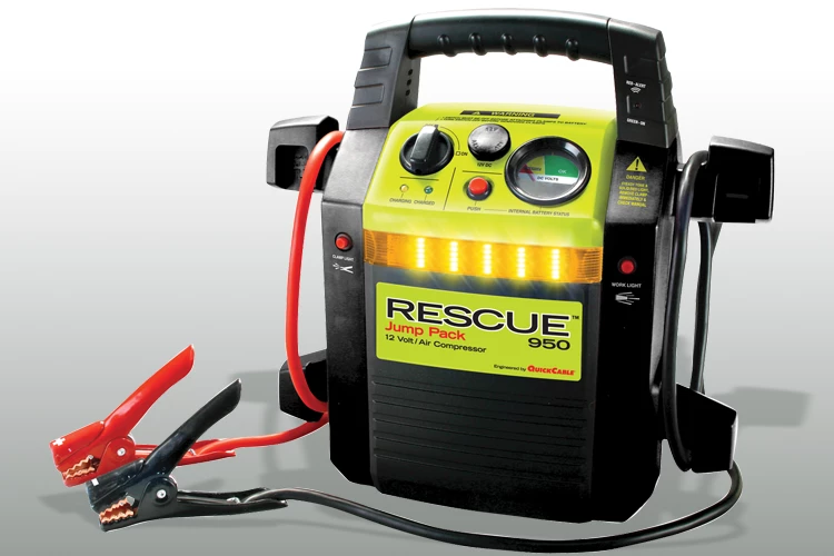 Quick Cable 950 RESCUE Jump Pack - 400/1000 Amps - With Air Compressor Automotive Equipment 7 Quick Cable 950 RESCUE Jump Pack - 400/1000 Amps - With Air Compressor Automotive Equipment