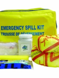 Globe Commercial Products Maintenance Supplies Emergency Response Spill Kit With Bio-Zorb
