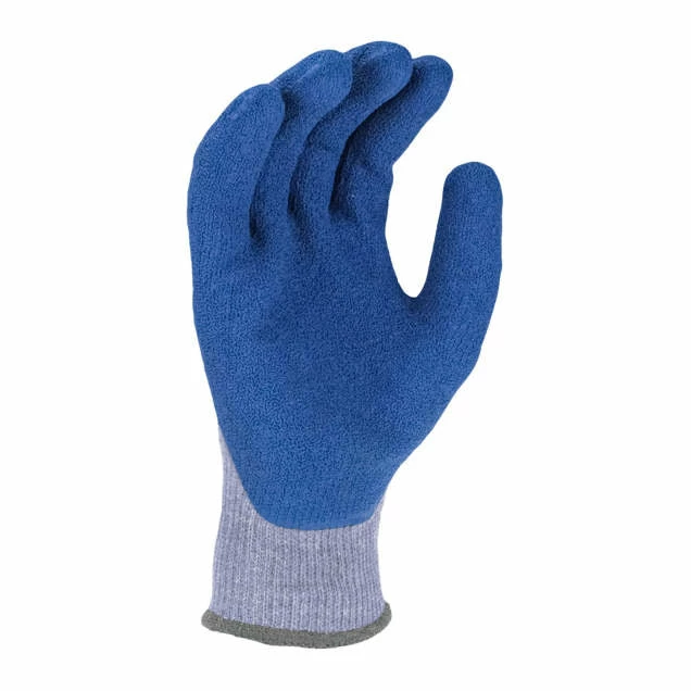 Radians Breathable Polyester Glove With Crinkle Latex Palm - Pack Of 12 Pairs Work Gloves 4 Radians Breathable Polyester Glove With Crinkle Latex Palm - Pack Of 12 Pairs Work Gloves