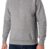 Stanfields Stanfield's 2027M Fleece Crew Neck Sweater | Grey | Sizes S - 2XL