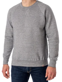 Stanfields Stanfield's 2027M Fleece Crew Neck Sweater | Grey | Sizes S - 2XL