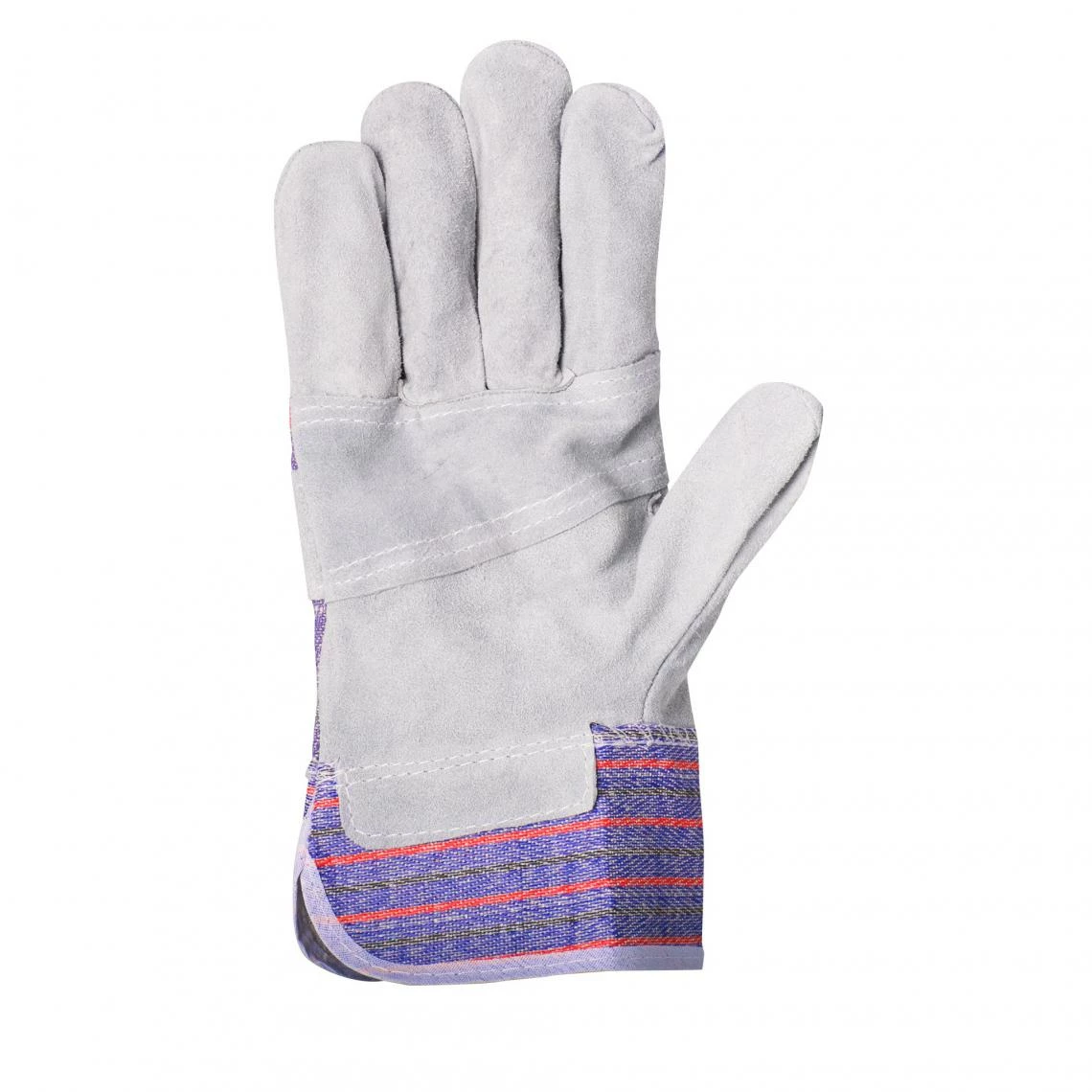 Horizon Cotton Back Cowsplit Palm Leather Work Gloves | Pack Of 12 Pairs 4 Horizon Cotton Back Cowsplit Palm Leather Work Gloves | Pack Of 12 Pairs