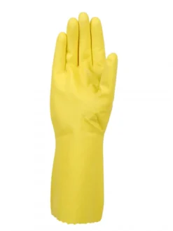 Horizon 15-Mil Diamond Textured Palm Latex Janitorial Gloves - Pack Of 12 Pairs