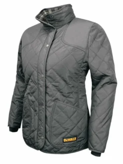 DeWalt Workwear DEWALT® DCHJ084 Women's Flannel Lined Quilted Jacket Kitted With Battery | Sizes S - 3XL