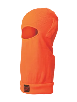 Work Hats Tough Duck Acrylic Fleece Lined Hi-Vis Balaclava