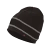 Tough Duck Acrylic Knit Cap W/ Reflective Striping